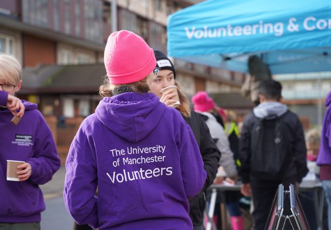 University of Manchester staff volunteers