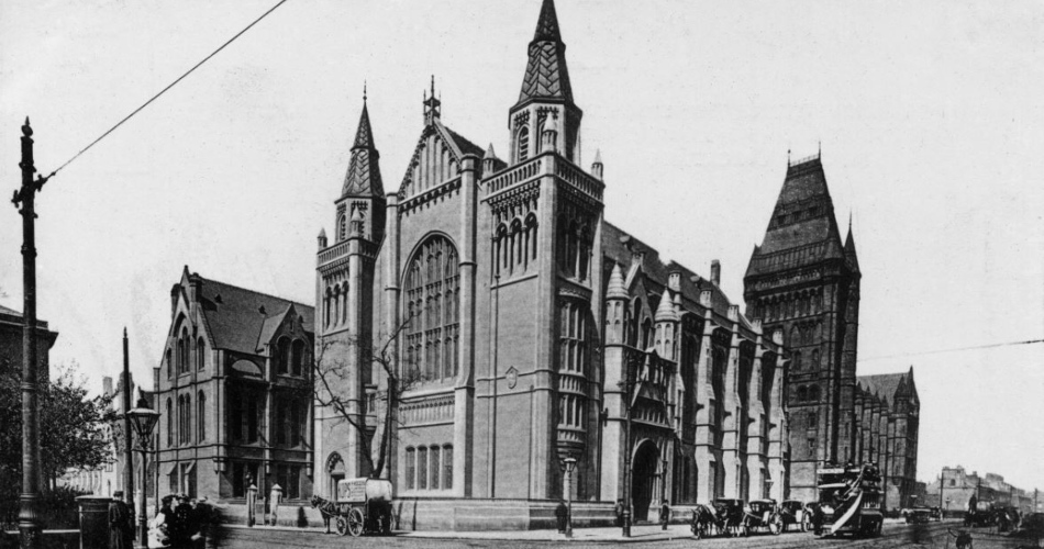 An old image of Owens College.