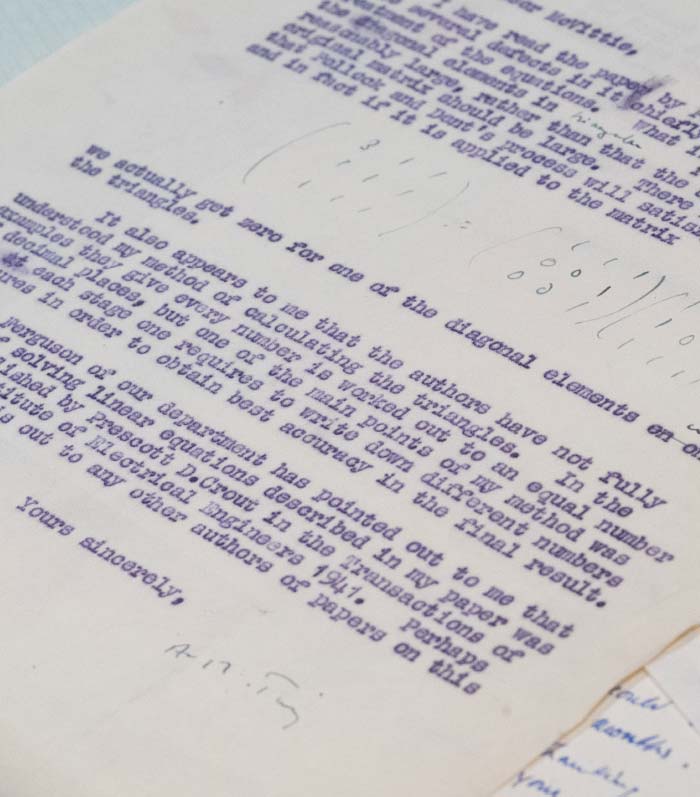 Alan Turing letter