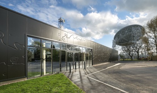 External view of Jodrell Bank Discovery Centre