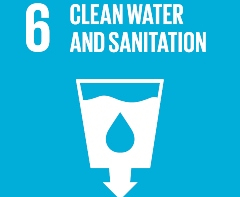 SDG poster for Clean water and sanitation
