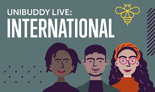 Unibuddy Live: International graphic 
